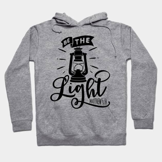 Be the light Hoodie by creativitythings 